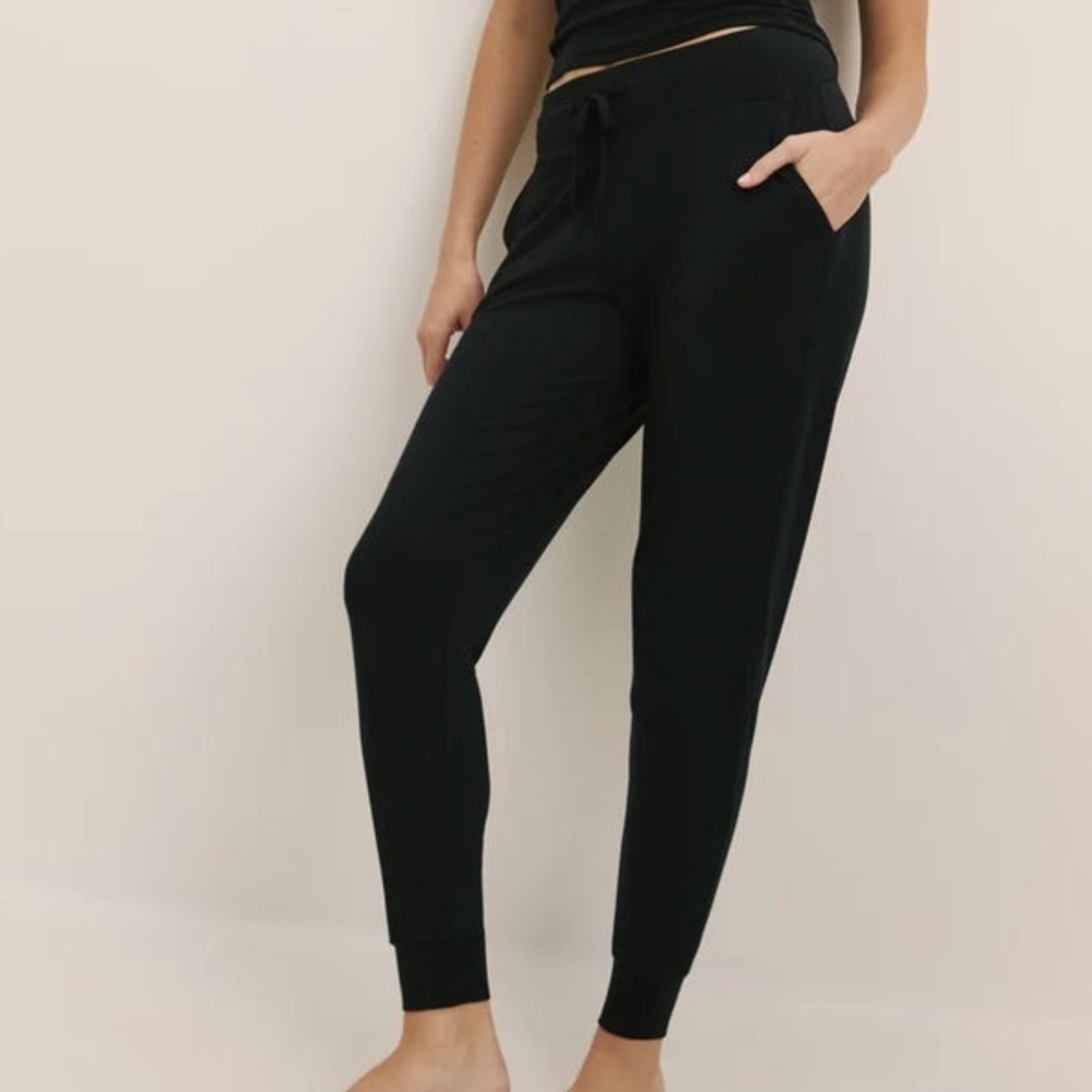[USXXXL]Knix Classic Black Modal Joggers Ins27”
